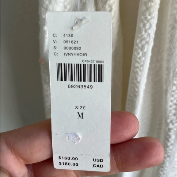 Maeve High Low Strapless Midi Dress - Picture 5 of 5